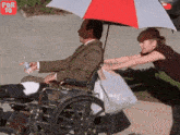 Walking Wheelchair GIF - Walking Wheelchair Monk GIFs