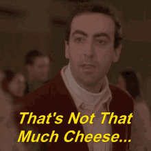 Thats Not That Much Cheese Jerem GIF - Thats Not That Much Cheese Jerem Cheese GIFs