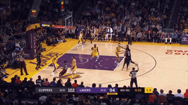 Kuzma best sale pushes lebron