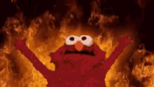 Lit Fire GIF - Lit Fire Elmo GIFs