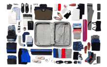 打包 行李 整理 衣服 出國 GIF - Packing Luggage Clothes GIFs