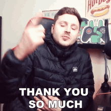 Thank You So Much Roastsmith GIF - Thank You So Much Roastsmith Much Appreciated GIFs