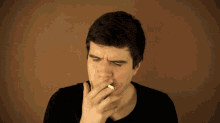 Badcomedian Smoking GIF - Badcomedian Smoking Eye GIFs