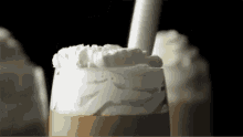 Whipped Cream Dessert GIF - Whipped Cream Dessert Mousse GIFs