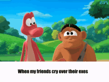 Aum Friends Cry Over Exes GIF - Aum Friends Cry Over Exes Animation GIFs