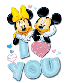 I Love You Minnie GIF - I Love You Minnie Mickey GIFs