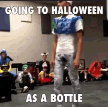 bottleflip halloween