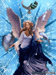 Angel Blue GIF - Angel Blue God Bless GIFs
