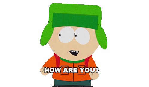 How Are You Kyle Broflovski Sticker - How Are You Kyle Broflovski South Park Cupid Ye Stickers