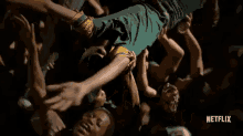The Get Down GIF - The Get Down Netflix Crowdsurfing GIFs