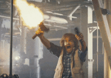 Macgruber Blindfire GIF - Macgruber Blindfire Aimless Fire GIFs