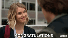 Congratulations Sarah Grey GIF - Congratulations Sarah Grey Alyssa Drake GIFs
