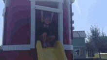 slide stuck playground playtime