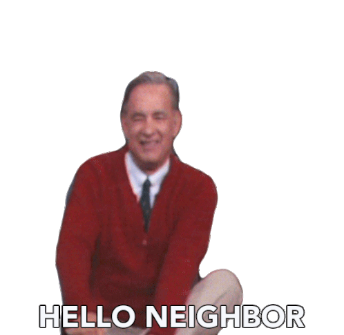 Hello Neighbor Hi There Sticker - Hello Neighbor Hi There How Are You Stickers