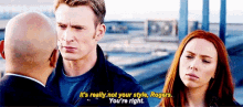 Captain America Not Your Style GIF - Captain America Not Your Style Youre Right GIFs