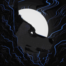 Wolf Aesthetic GIF - Wolf Aesthetic Moon GIFs