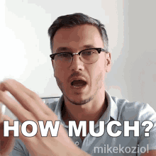 How Much Mike Koziol GIF - How Much Mike Koziol Biznessrebel GIFs