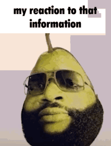 Avocado My Reaction To That Information GIF - Avocado My Reaction To That Information Black Man GIFs
