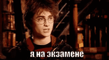 гарри поттер экзамен школа тупой тупит GIF - Harry Potter Potter Exam GIFs