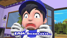 Smg4 Because Were Friends GIF - Smg4 Because Were Friends Friends GIFs