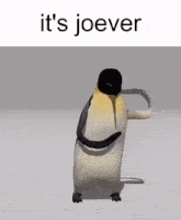 Its Joever Its Over GIF - Its Joever Its Over Penguin Dance GIFs