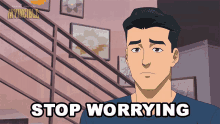 Stop Worrying Mark Grayson GIF - Stop Worrying Mark Grayson Invincible GIFs