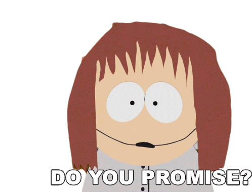 Do You Promise South Park Sticker - Do You Promise South Park Are You Sure Stickers