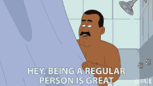Hey Being A Regular Person Is Great Gerald Fitzgerald GIF - Hey Being A Regular Person Is Great Gerald Fitzgerald Paradise Pd GIFs