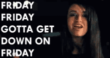 rebecca black friday music video lyrics