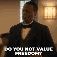 Do You Not Value Freedom Booker T Washington GIF