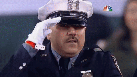 Salute Officer GIF - Salute Officer Fap - Discover & Share GIFs