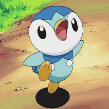 Piplup Excited GIF - Piplup Excited Fruit GIFs
