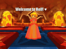 Hell Princess Peach GIF - Hell Princess Peach Welcome To Hell GIFs