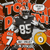 Pittsburgh Steelers (0) Vs. Cleveland Browns (7) Second Quarter GIF - Nfl National Football League Football League GIFs