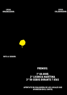 an advertisement for a bicycle race in a foreign language says " te atreves "