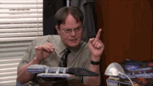 Good Abbreviating Dwight GIF - Good Abbreviating Dwight The Office GIFs