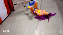 sasha banks my tummy hurts stomach ouch in pain