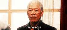 I'M The Boss - Lucky Number Slevin GIF - Boss GIFs