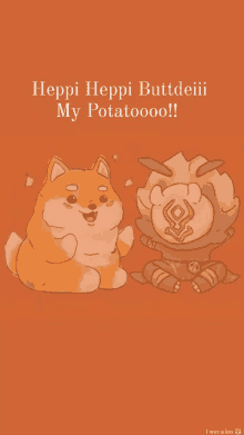 Potato Hilichurl GIF - Potato Hilichurl Doggo GIFs