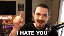 I Hate You Bionicpig GIF - I Hate You Bionicpig I Don'T Like You GIFs