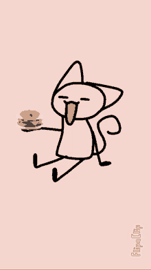 Burger Cat GIF - Burger Cat GIFs