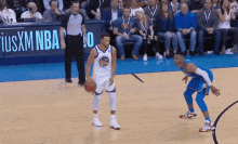 Russel Westbrook Steph Curry GIF - Russel Westbrook Steph Curry Okc GIFs