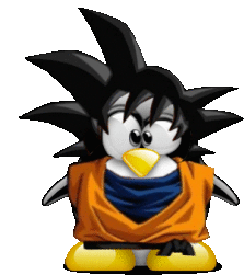 Goku Penguin Swag Sticker - Goku Penguin Swag Drip Stickers