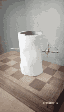 Toilet Paper Sword On Toilet Paper GIF