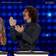 Laugh Family Feud Canada GIF - Laugh Family Feud Canada Laughing GIFs