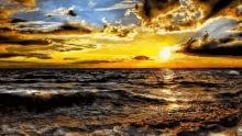 Sea Waves Sunset GIF - Sea Waves Sunset GIFs