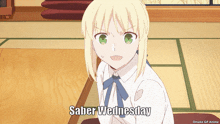 Saber Wednesday GIF - Saber Wednesday Saber Wednesday GIFs