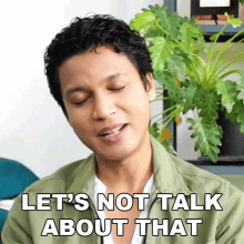 Lets Not Talk About That Vishal GIF - Lets Not Talk About That Vishal Buzzfeed India GIFs