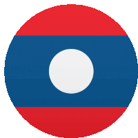 Laos Flags Sticker - Laos Flags Joypixels Stickers