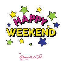 Happy Weekend Sticker - Happy Weekend Stickers
